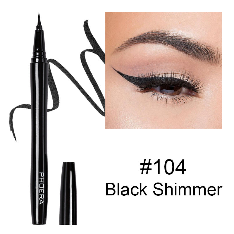 USA Local PHOERA Vacuum Straight Liquid Eyeliner