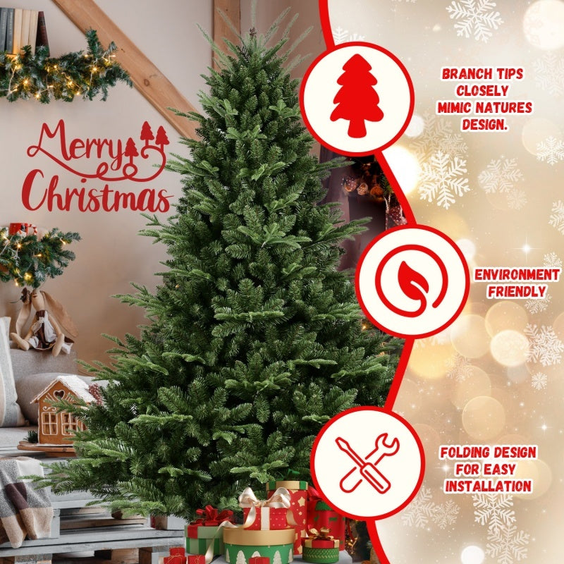 US Local PE, PVC Christmas Tree, Green