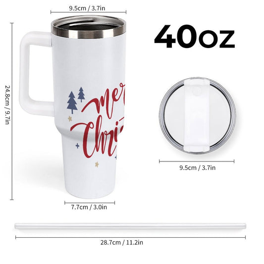 PHDT00167 POD US Local Tumbler 40 oz Large Capacity Car Cup Christmas