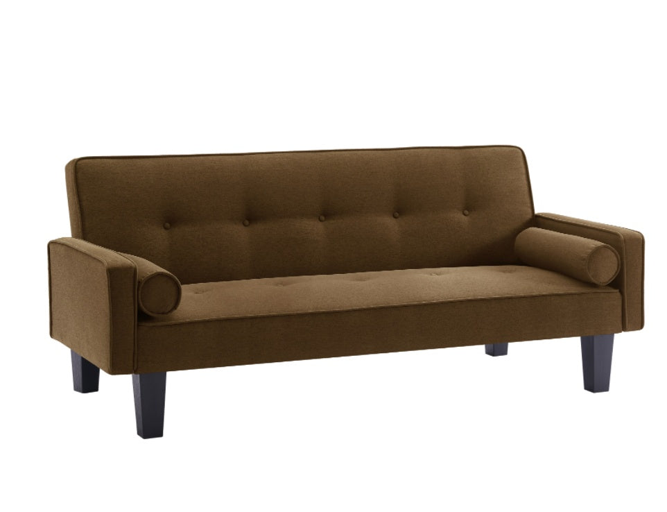 USA Local Fabric Sofa, Medieval Love Seat Sofa Furniture, With Pillows, Living Room Button Tufted Sofa, Pull Point Design