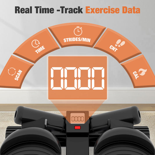 US Local Mini Stepper With Resistance Band