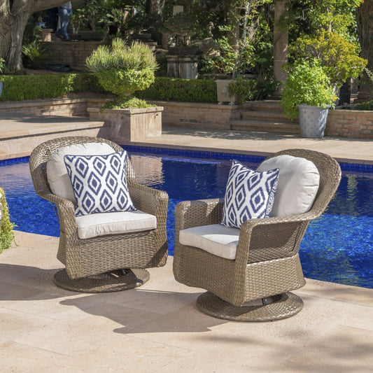 US Local LIAM SWIVEL CLUB CHAIR Set Of 2