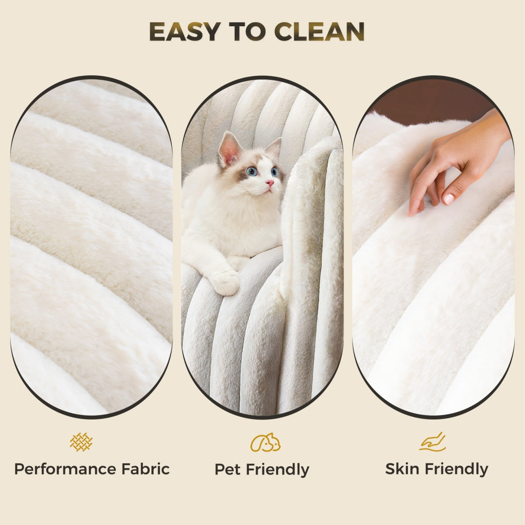 US Local Single Sofa, A Soft Touch Casual Sofa That Can Rotate 360 Degrees