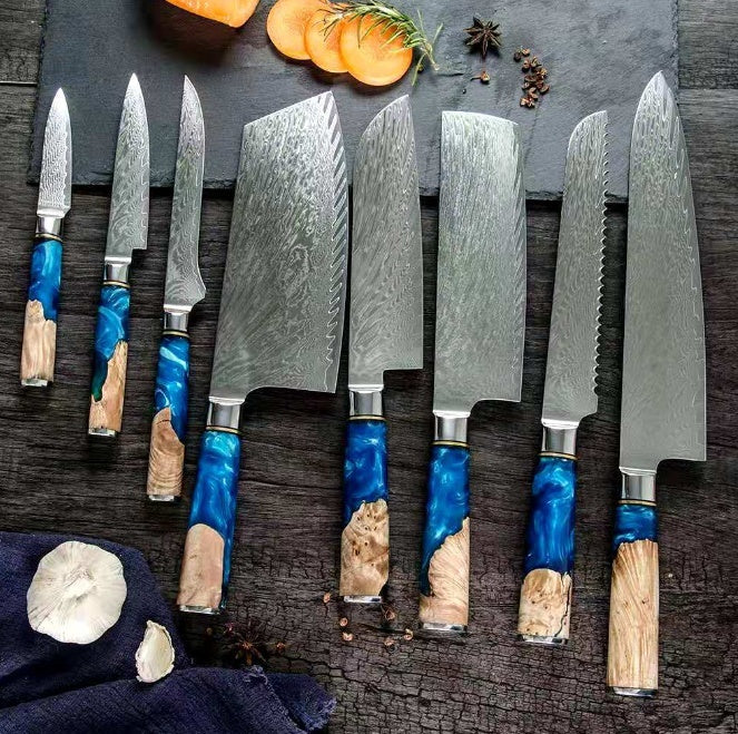 USA Local Kitchen Knife Set Chef's Knife Meat Chopping Knife