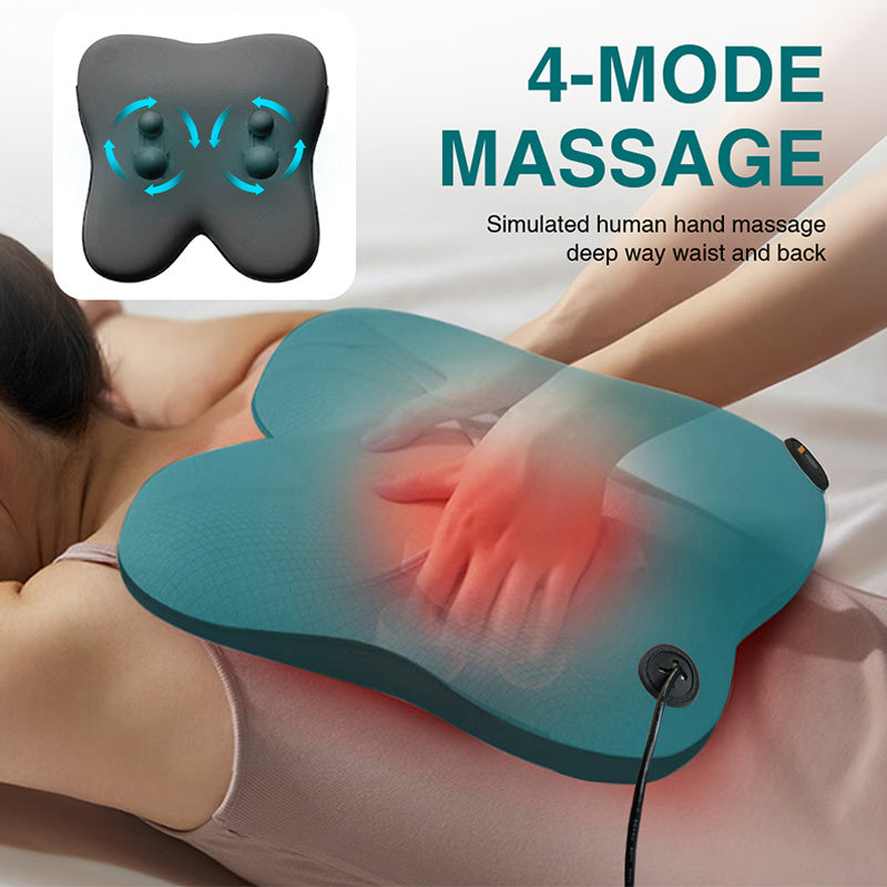US Local Neck And Back Deep Acupressure Massager Full Body Massage Pillow Ideal Gift