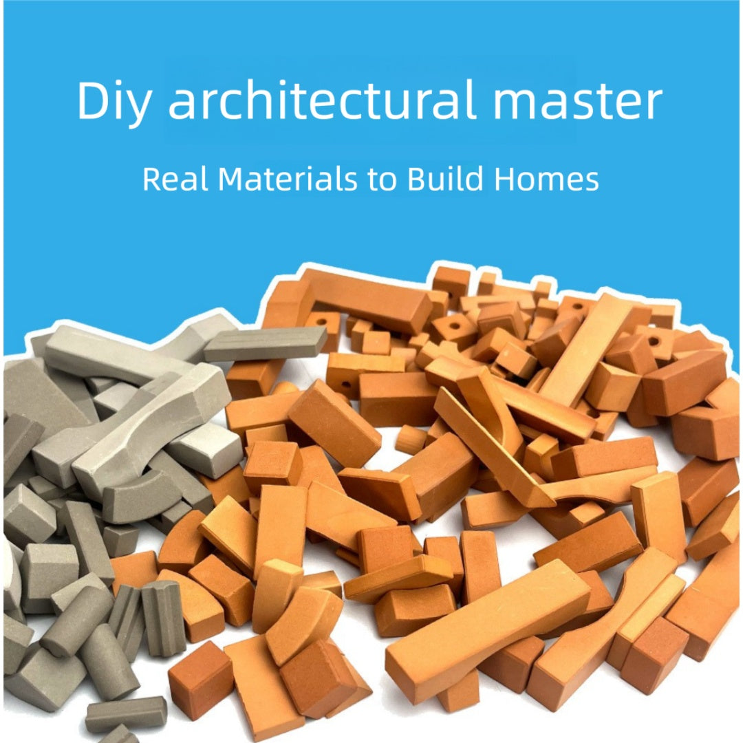 US Local Children's Puzzle Toy Snow House Holiday Gift Box