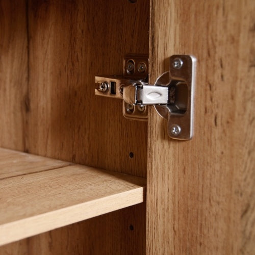 UK Local Wardrobe Set, With 4 Coat Hooks, Mirror, Shoe Cabinet, Wall-mounted Coat Rack, Upper Storage Shelf, Hallway Wardrobe With Bench Seat.
