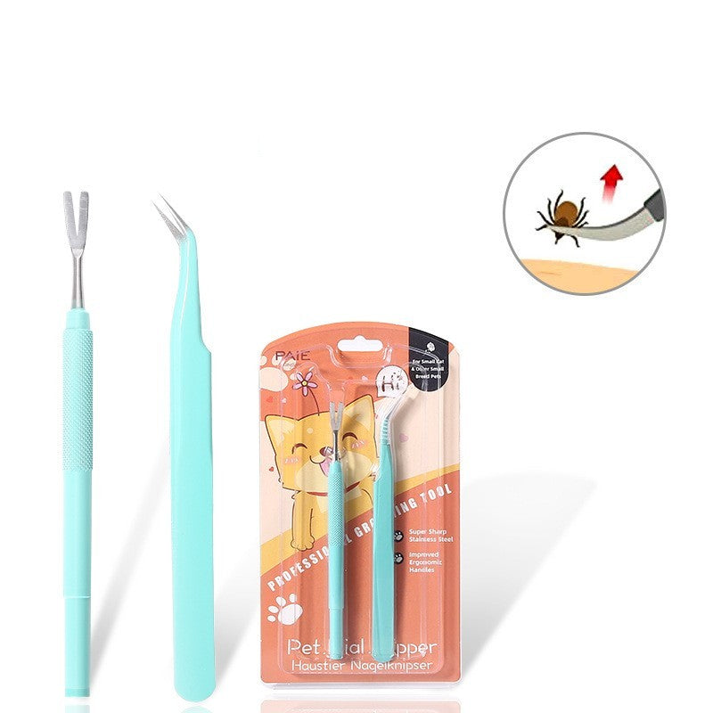 US Local Pet Stainless Steel Tweezers Tool
