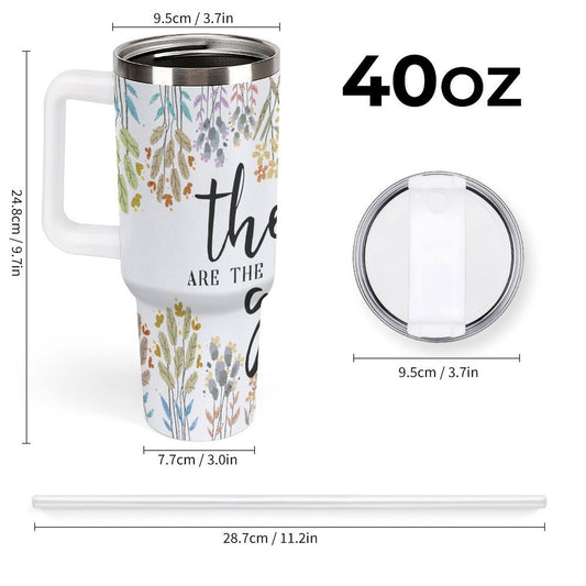 POD US Local Tumbler 40oz Large Capacity Car Cup Good Old Days