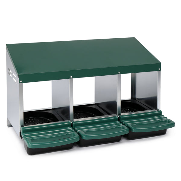 US Local 3-compartment Chicken Feeding Trough