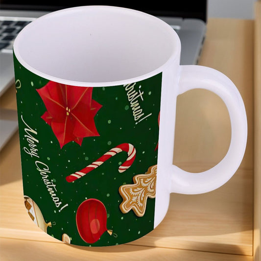 POD US Local White mug with full print, Christmas 0095