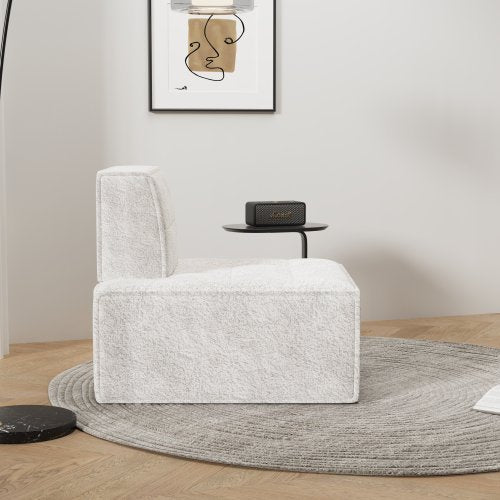 Bean Bag Chair,Accent Chair,Modular Sherpa Sofa Chair,Floor Sofa For Adults,Fireside Chair,Reading Chair For Living Room,Bedroom,Office,Beige