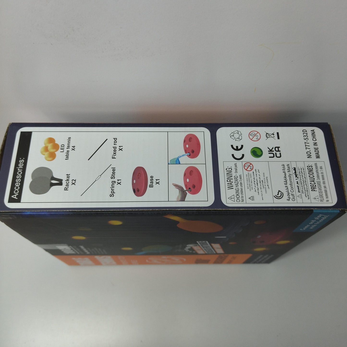 US Local Glowing Ping-Pong Set - The Luminous Delight Of Night Games With Flashing Lights, Easy To Play, And Endless Laughter