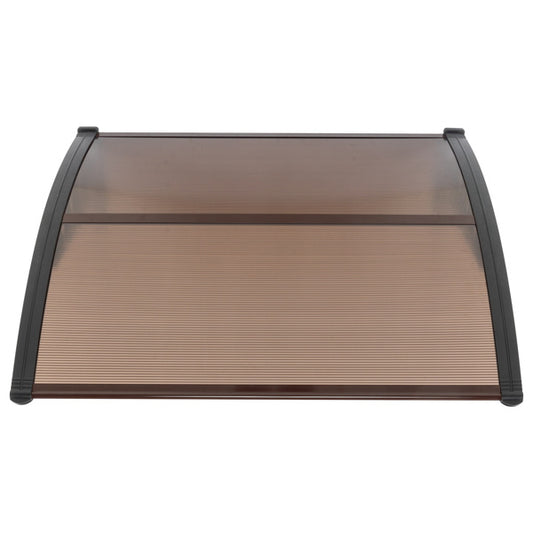 US Local Brown Board Black Bracket Canopy100X96cm