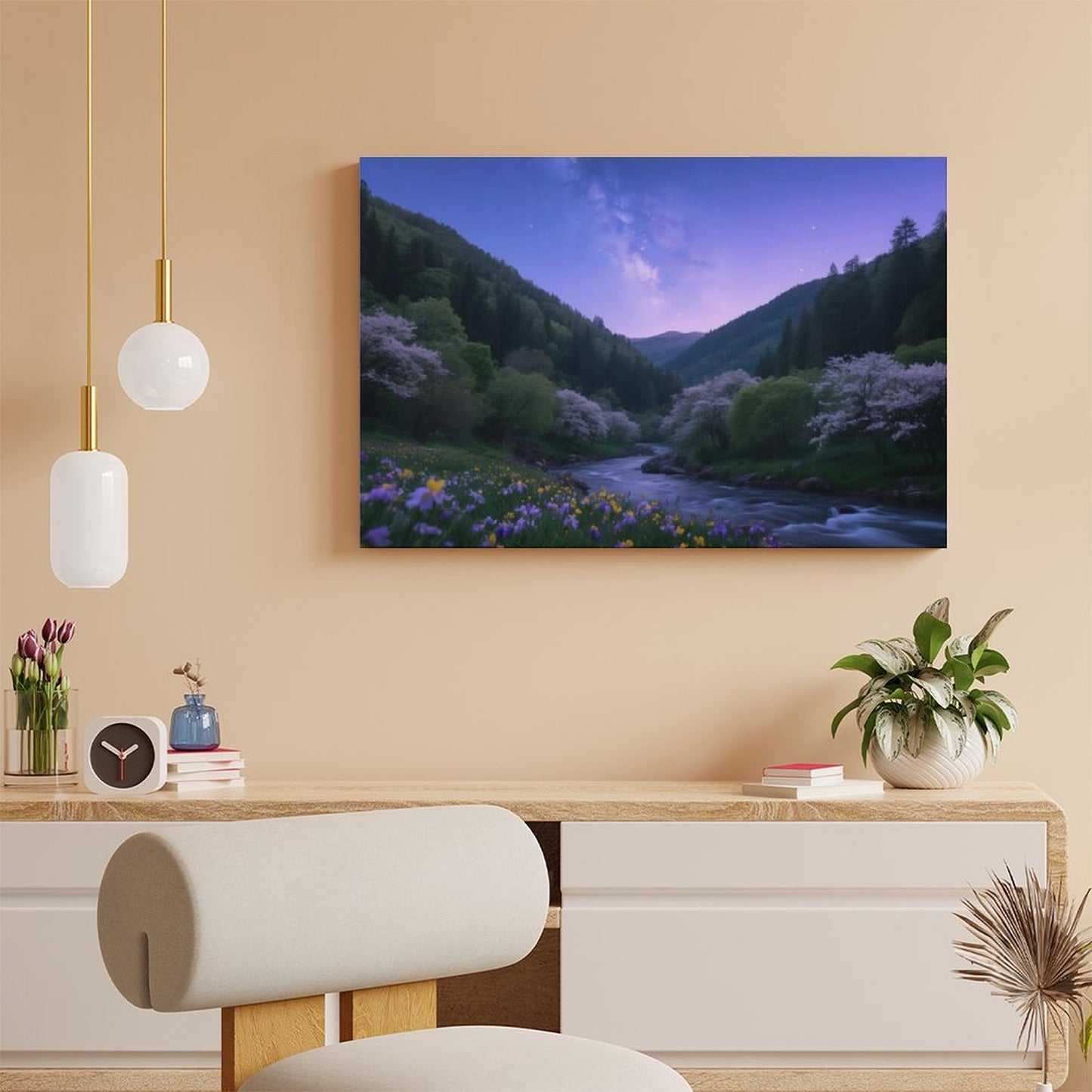 Decorative Interior Frame Painting Spring-7