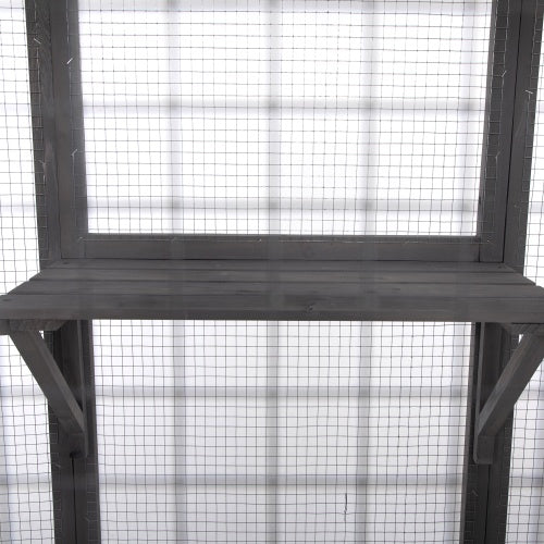 US Local Oversized Cat Cage - Grey