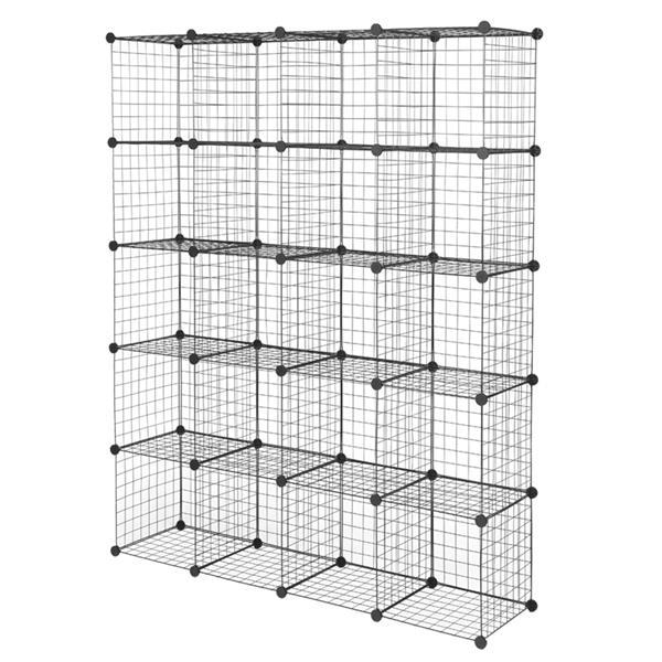 US Local 20 Grid Iron Mesh Material Storage Rack
