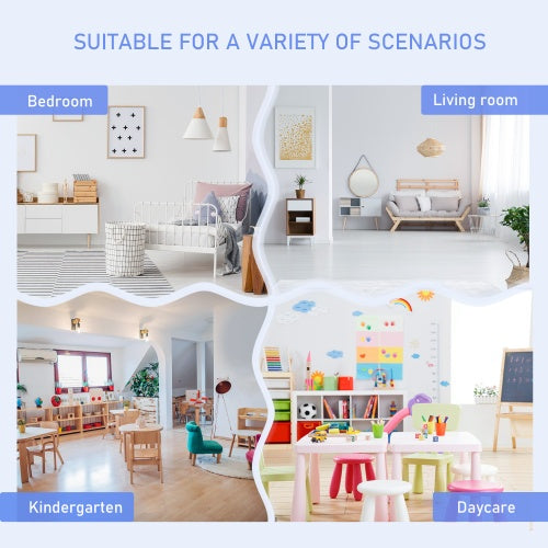 US Local Aosom 2-in-1 Pet Bike Trailer For Small Dogs, Road-Visibility Bicycle Stroller, Weather-Strong Bike Wagon Trailer Sidecar Attachment, White