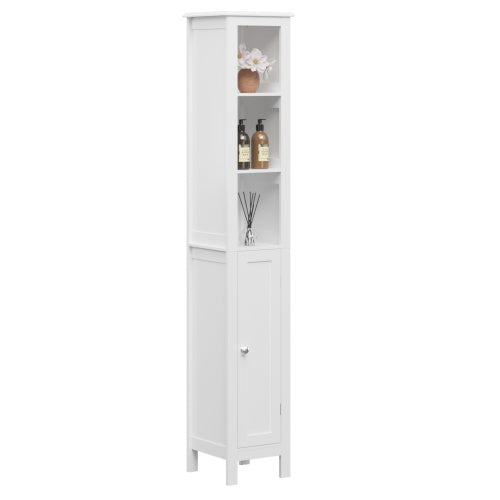 US Local 66.92 Inch Tall Bathroom Storage Cabinet