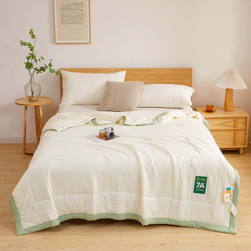 USA Local Antibacterial Raw Cotton Washable Summer Cool Quilt
