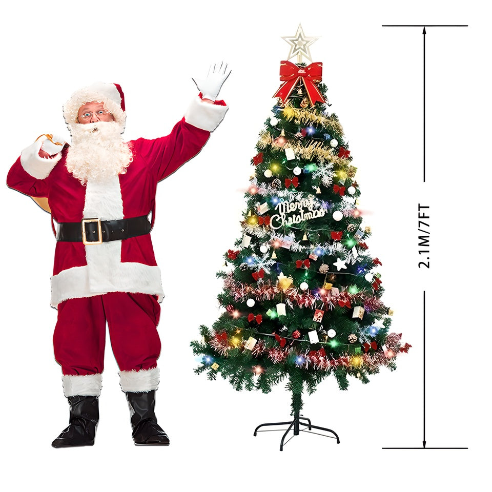 US Local Last One. An 83 - Inch Christmas Tree, With An Accessory Pack Included, At Only Half The Seasonal Price.