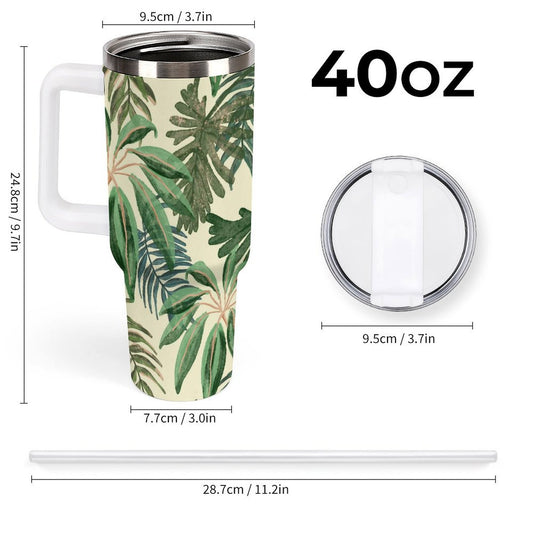 PHDT00468 POD US Local Tumbler 40 oz Large Capacity Car Cup Tropics,Torrid Zone