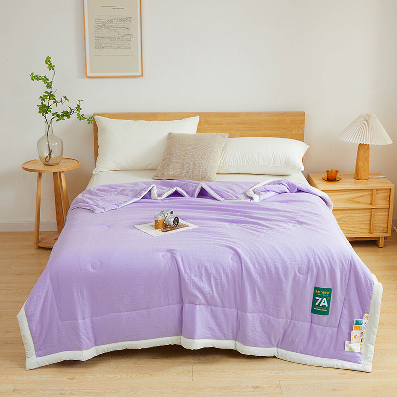 USA Local Antibacterial Raw Cotton Washable Summer Cool Quilt