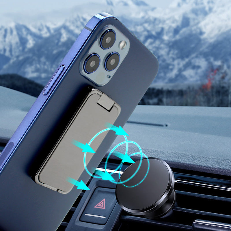 USA Local Foldable Mobile Phone Holder Ring Buckle Retractable Desktop CellPhone Stand Car Magnetic Bracket Office Accessories