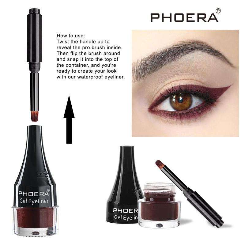 USA Local PHOERA Ten Color Eyeliner Eyeliner