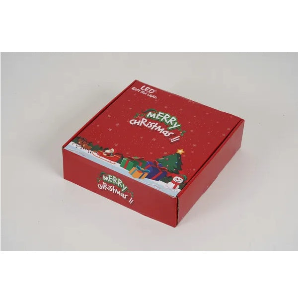 US Local Christmas Light Box, LED Light Foldable Decoration Indoor And Outdoor, Christmas Light Box Gift Decoration Indoor And Outdoor Garden