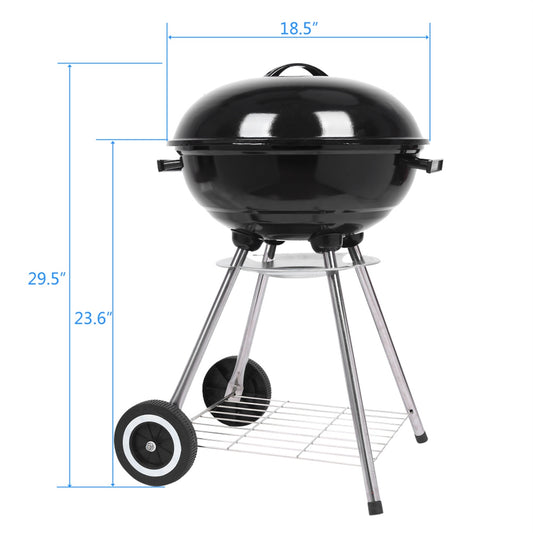 18in Enamel Spherical N001 Carbon Oven