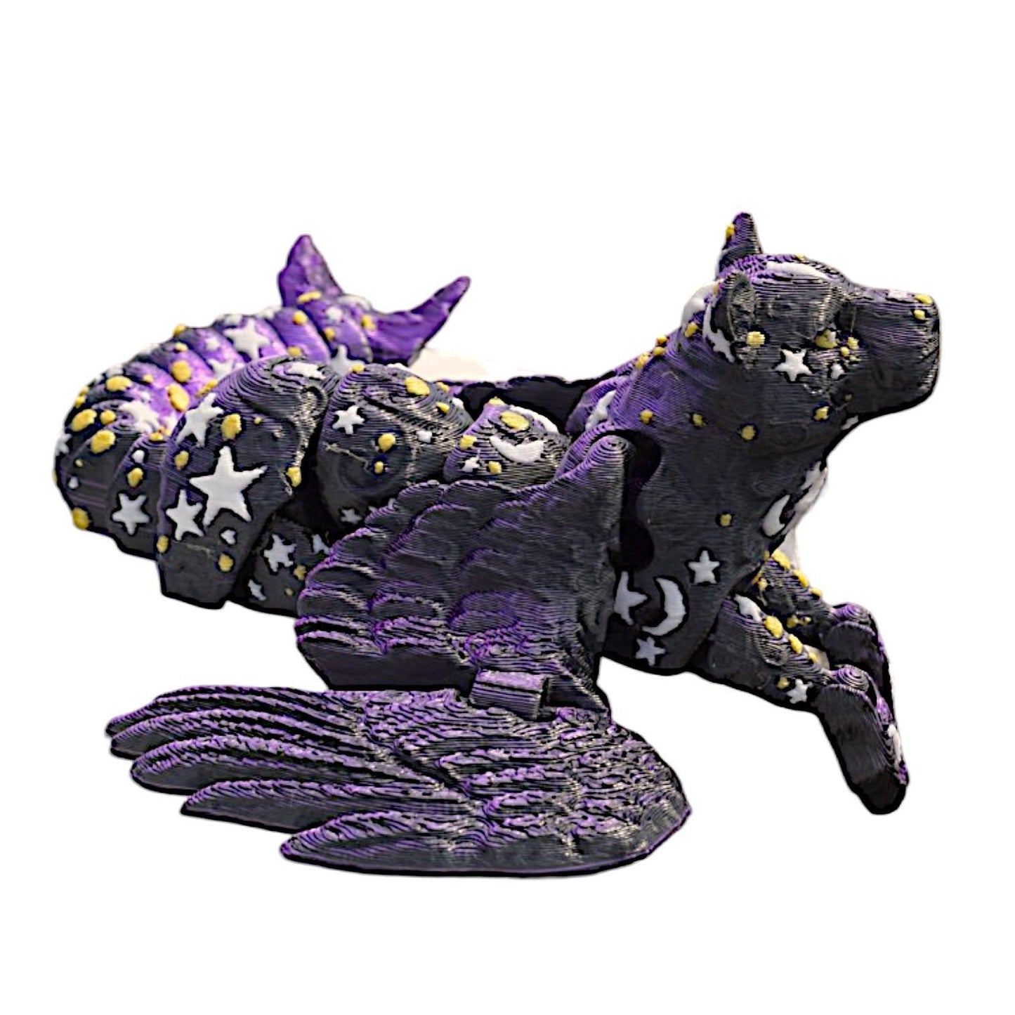 US Local Cosmic Dragon Space Style Exquisite Texture Science Fiction Creative Decorative Ornaments