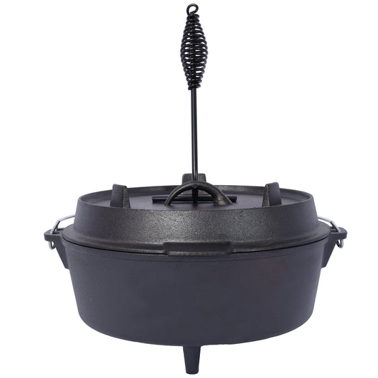 US Local Pre-Seasoned Cast Iron Dutch Oven
