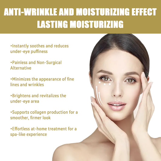 US Local EELHOE Eye Patch Tightens Eye Lines, Moisturizes The Skin Around The Eyes, Dark Circles, Eye Bags, Elasticity, Repair, And Eye Mask