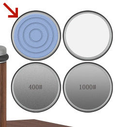 USA Local Kitchen Gadget Roller Sharpener Tungsten Steel Adjustable Angle Round