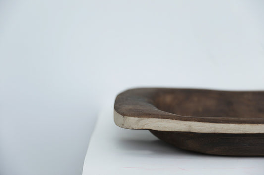 Wooden Tray Coffee Table High-end Fruit Basin Wooden Creative Tray Decoration