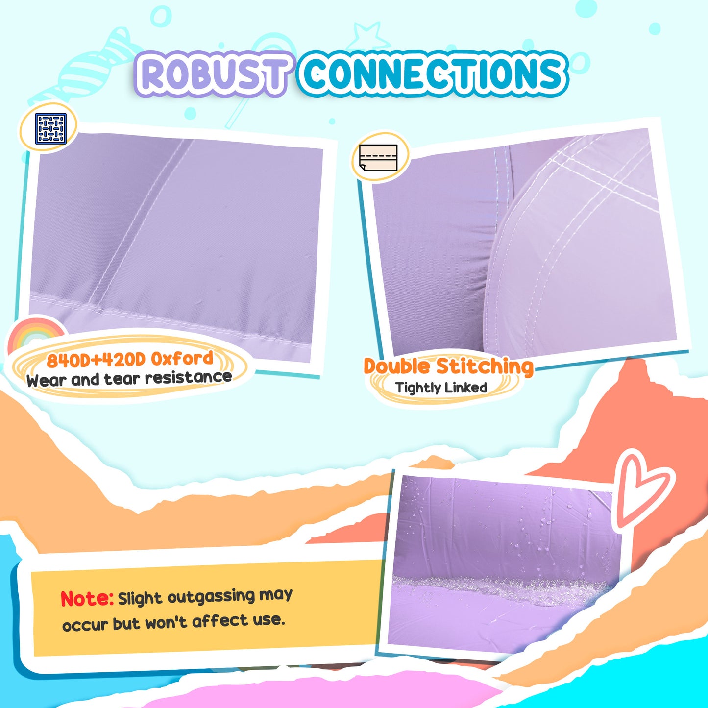 US Local Inflatable Bounce House With Air Blower, Slide, Stakes, Repair Patches, Storage Bag, For Kids Ages 3-8, 98 X 65 X 79