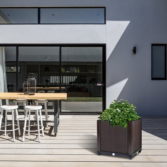 US Local Elevated Garden Flowerpot For Outdoor Plants