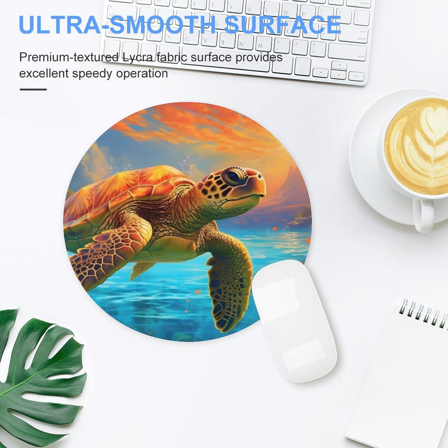 Mouse Pad SolarLab_Sea_turtles_tropical_sea_island_sunlight_fantasy_art_d_c29a6e10-0f28-42ee-8e19-15bcf9990e3c Style-15 20*20cm normal-online-PERSONAL DESIGN