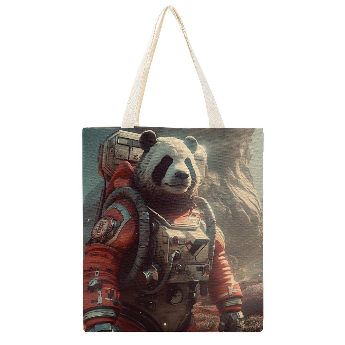 Canvas Tote Bag Double SolarLab_a_Panda_astronaut_walk_on_the_Mars_spaceship_sci-fi_pu_733438a8-767e-4923-9f27-a755fad1349c Style-35 38×41cm normal-online-PERSONAL DESIGN