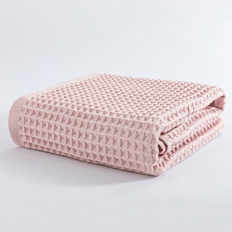 HE0003 40s combed cotton waffle bath towel FT