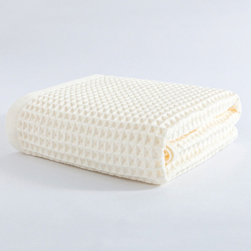 HE0003 40s combed cotton waffle bath towel FT