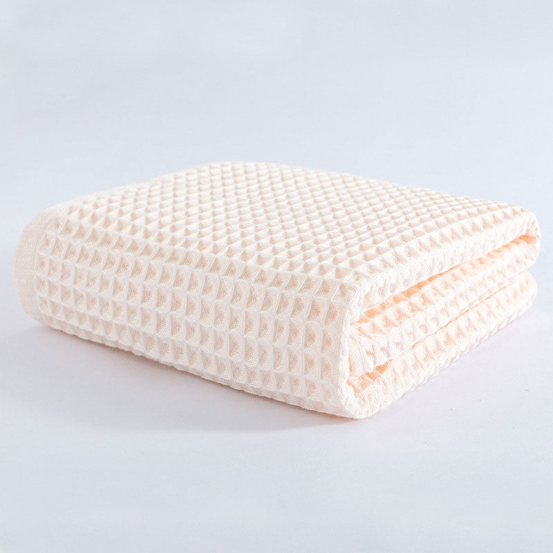 HE0003 40s combed cotton waffle bath towel FT