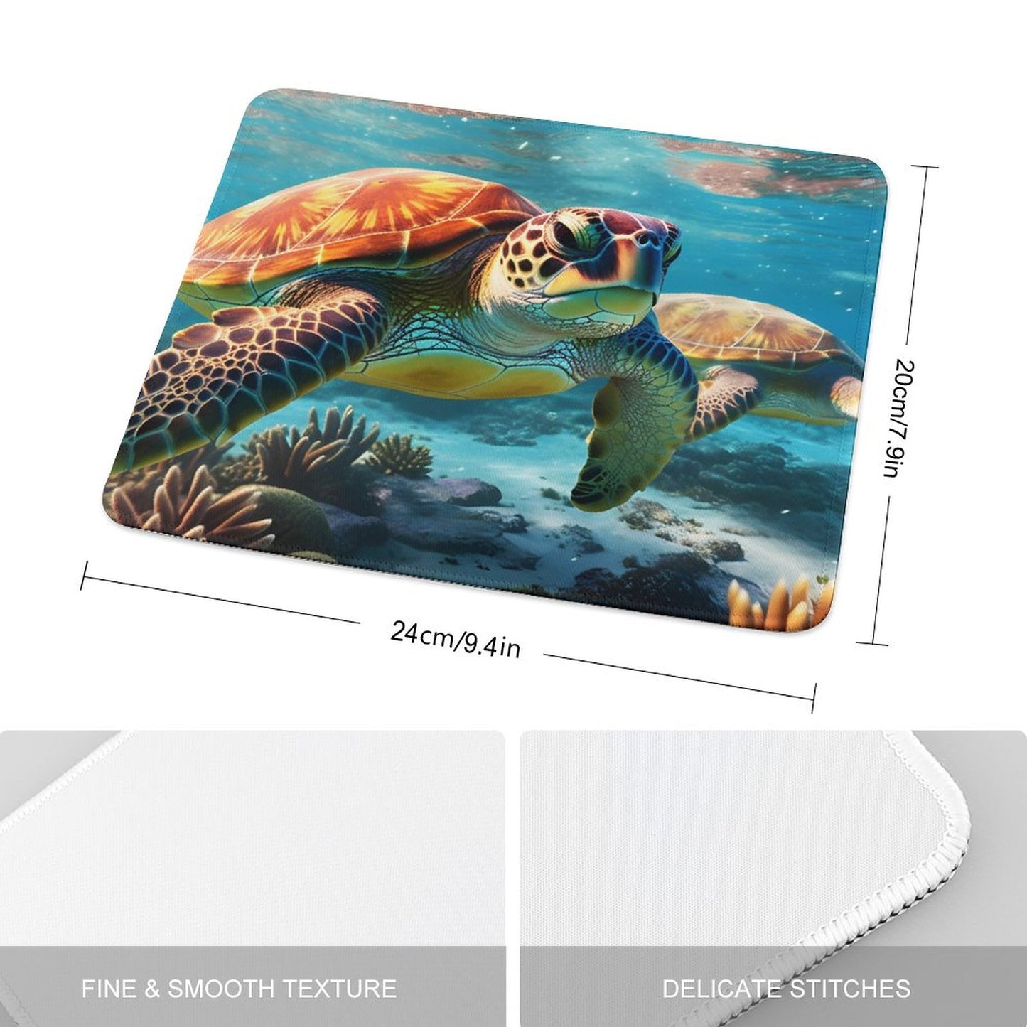 Mouse Pad SolarLab_Sea_turtles_tropical_sea_island_sunlight_hyper-detail__f51f3df4-db17-400d-8a6f-7664e53448e9 normal-online-PERSONAL DESIGN