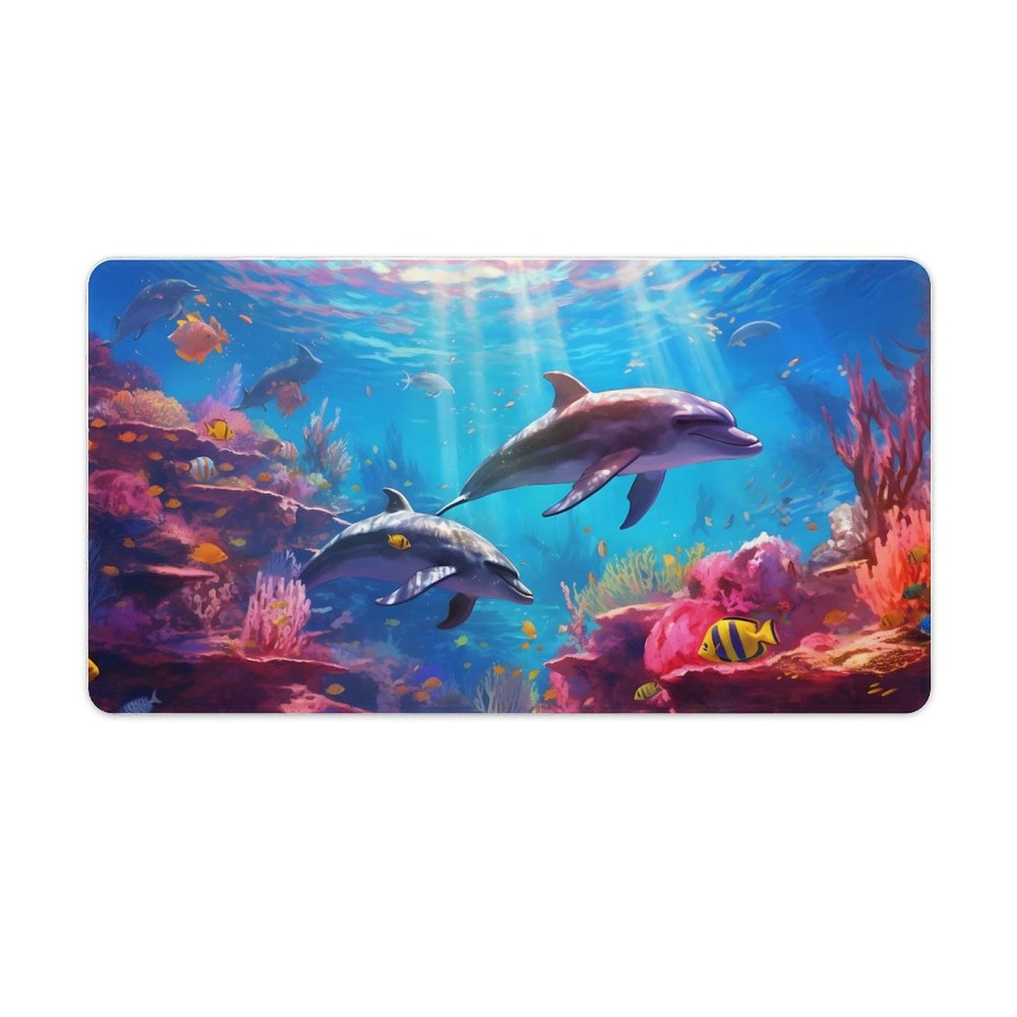 Desk Mat SolarLab_Dolphins_tropical_sea_hyper-detail_high_resolution_8k_655814c8-b7f8-4c4c-9763-de92d9ff2f5d_ normal-online-PERSONAL DESIGN