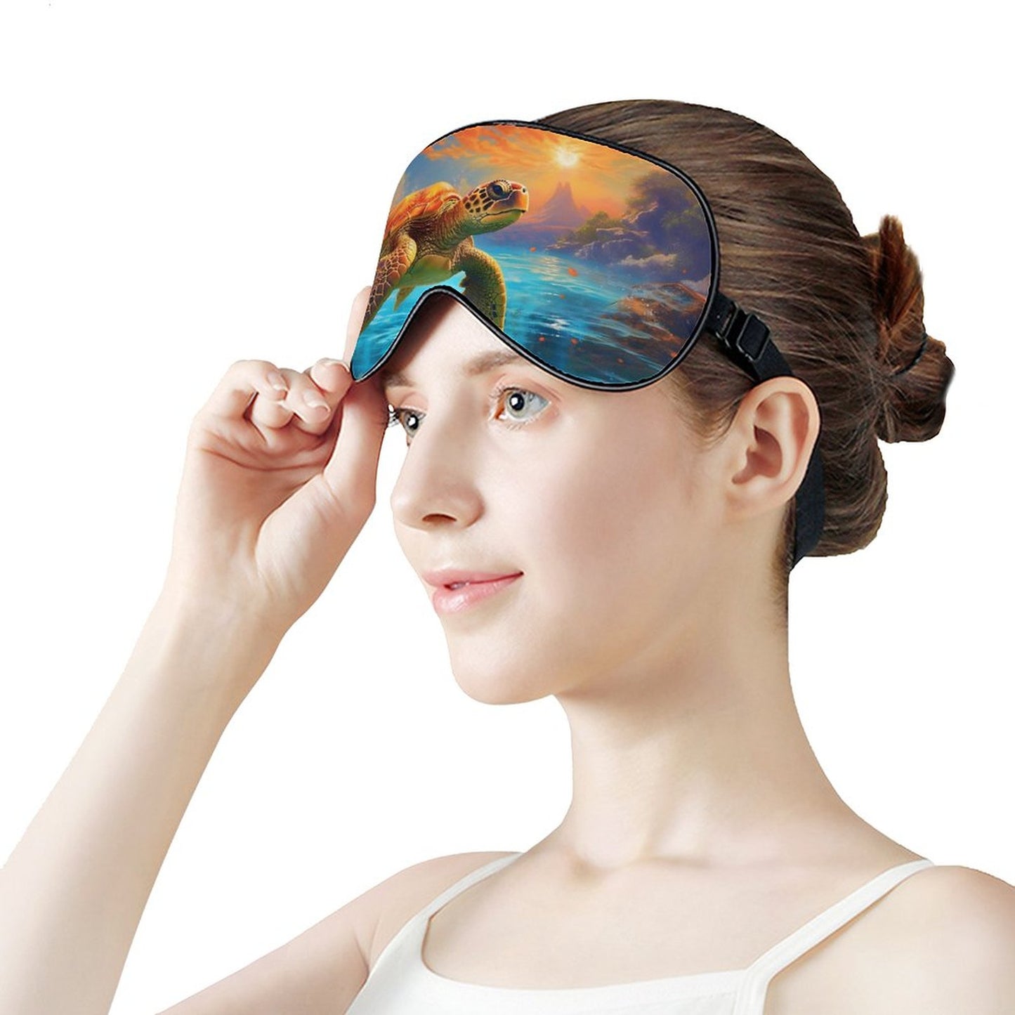 Sleep Mask Sea Turtles HSM01C002 normal-online-PERSONAL DESIGN