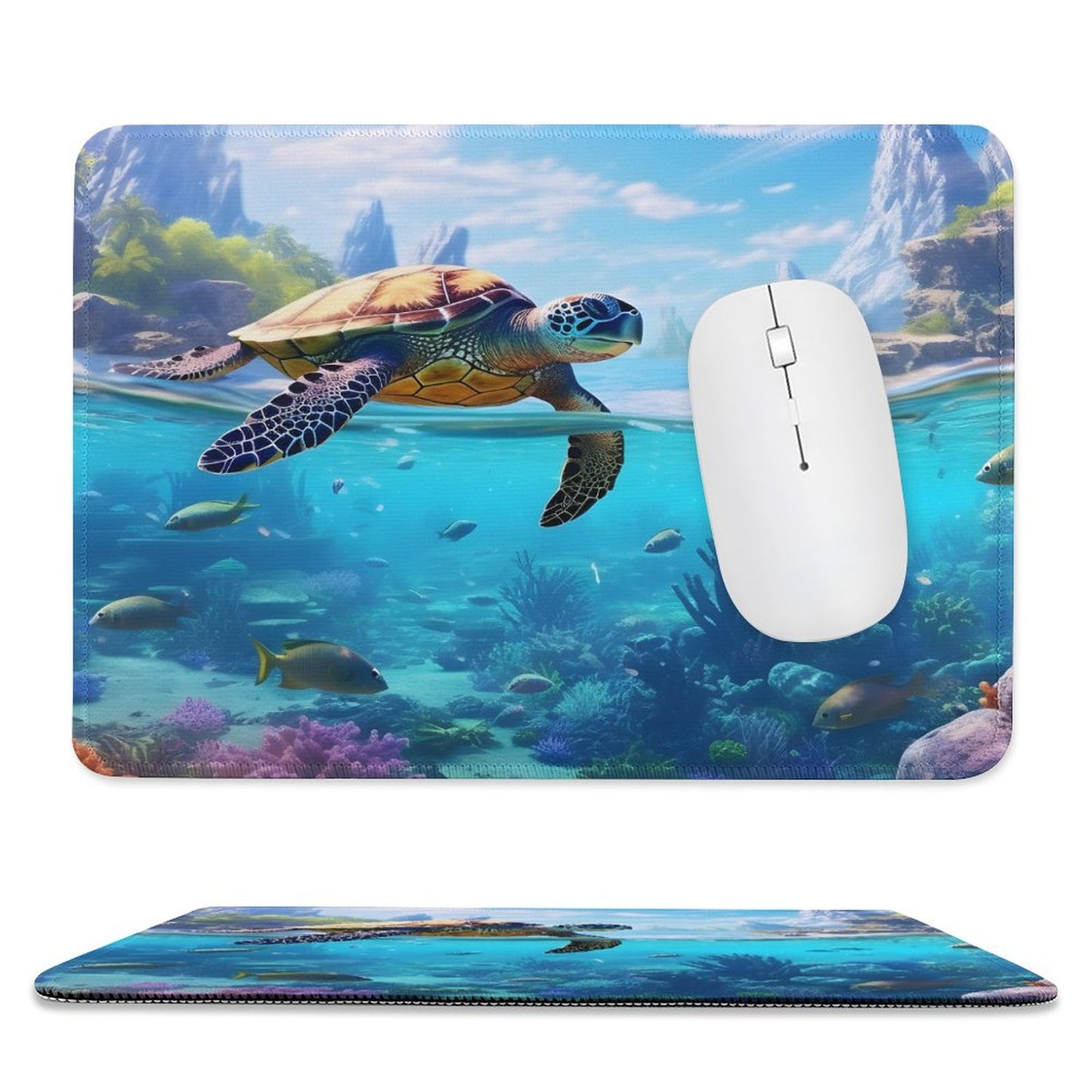 Mouse Pad SolarLab_Sea_turtles_tropical_sea_island_sunlight_hyper-detail__65df3ce3-5f7c-49b3-937e-af866806c8be normal-online-PERSONAL DESIGN