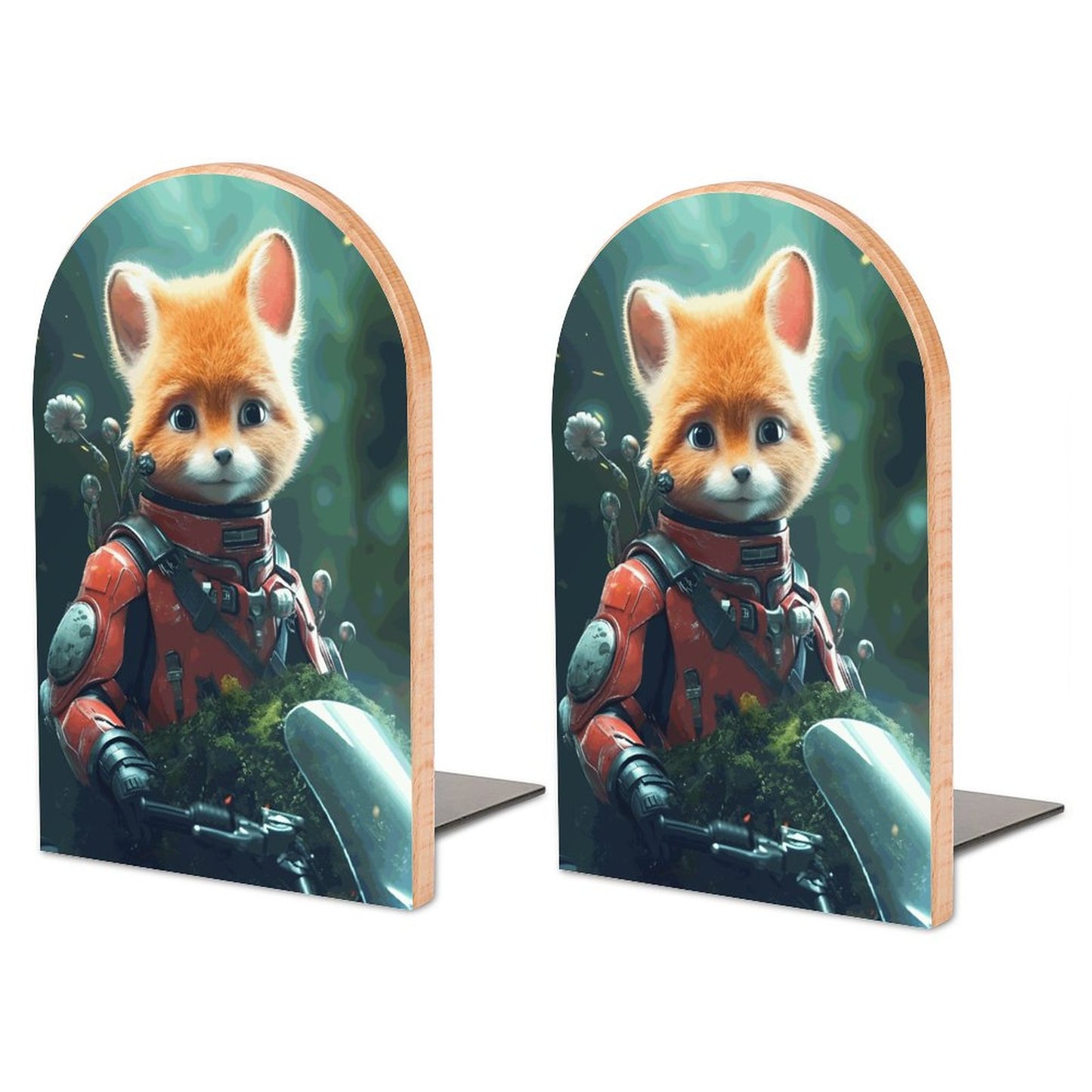 Bookends SolarLab_French_fairy_tale_The_little_prince_wore_a_helmet_carr_708c4083-7837-4b4a-a680-d3025f4d16d9 Style-2 One Size normal-online-PERSONAL DESIGN