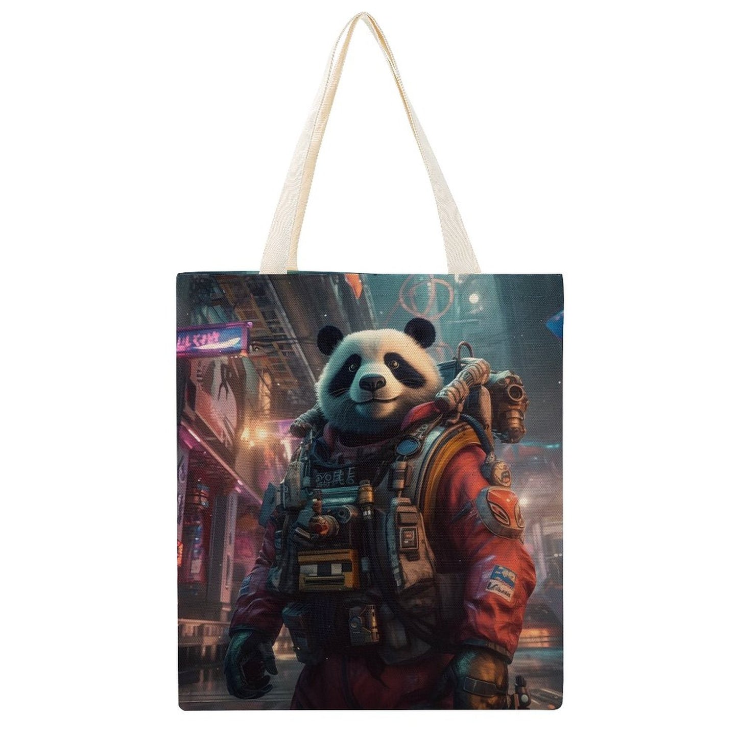 Canvas Tote Bag Double SolarLab_a_Panda_astronaut_walk_on_the_space_rocket_Cyberpunk_f_7ebe1c4d-9ec7-4909-bd5d-cab48a4a3fa7 Style-26 38×41cm normal-online-PERSONAL DESIGN