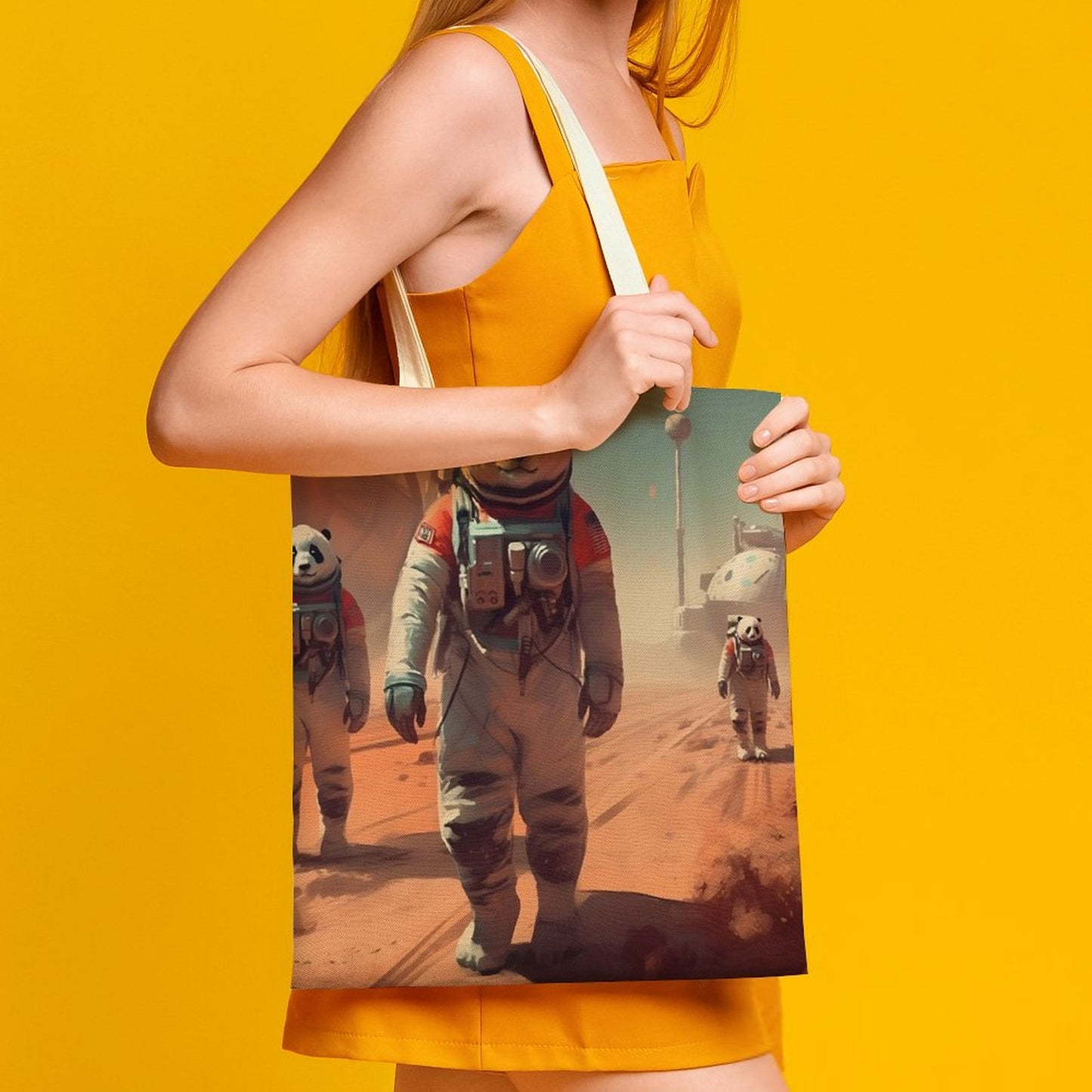 Canvas Tote Bag Double SolarLab_Pandas_astronaut_walk_on_the_Mars_starship_Cyberpunk_f_2cc9b61d-e23a-4714-b196-75907c177544 Style-20 38×41cm normal-online-PERSONAL DESIGN